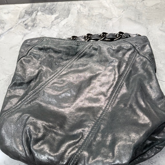 Michael Kors Metallic Hobo Bag - Picture 4 of 8